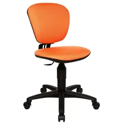 Topstar Kinderdrehstuhl »High Kid« ohne Armlehnen orange