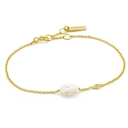 ANIA HAIE - PEARL BRACELET - gold