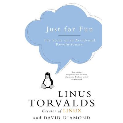 Just for Fun, Taschenbuch von Linus Torvalds,David Diamond, Harper Collins Publ. USA, 978-0-06-662073-2