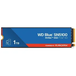 WD Blue SN5100 powered by SANDISK (1000 GB, M.2, M.2 2280), SSD