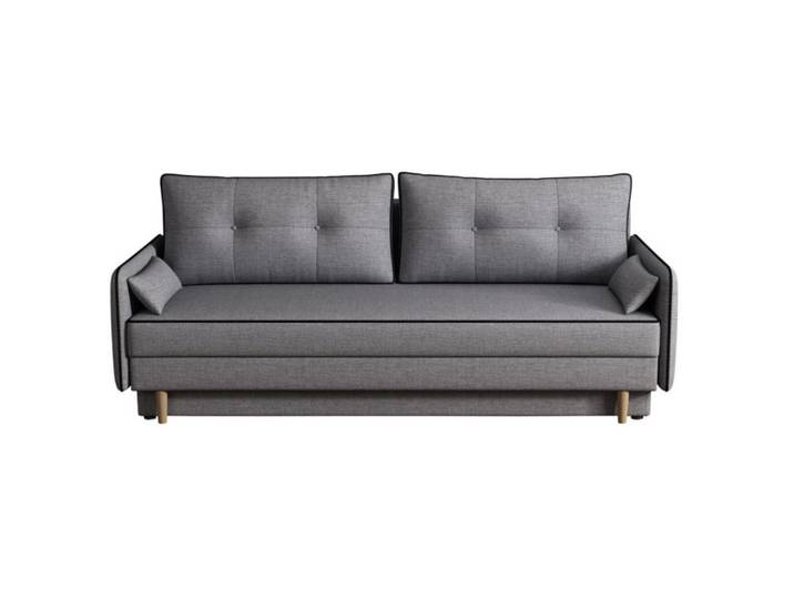Sepro Meble Sofa Grafit Anka Mit Dünnen Armlehnen, Graphitfarben, 211x86x94 cm, Wohnzimmer, Sofas & Couches, Sofas