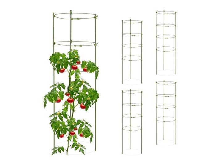 Relaxdays Rankhilfe 5er Set 90 cm