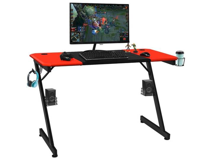 COMPUTERTISCH Rot