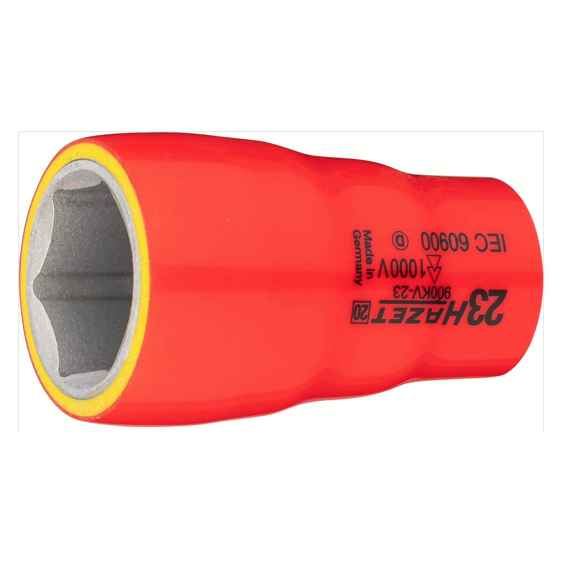 Hazet Steckschlüsseleinsatz schutzisoliert 1/2, 23 mm (23 mm) (900KV-23)