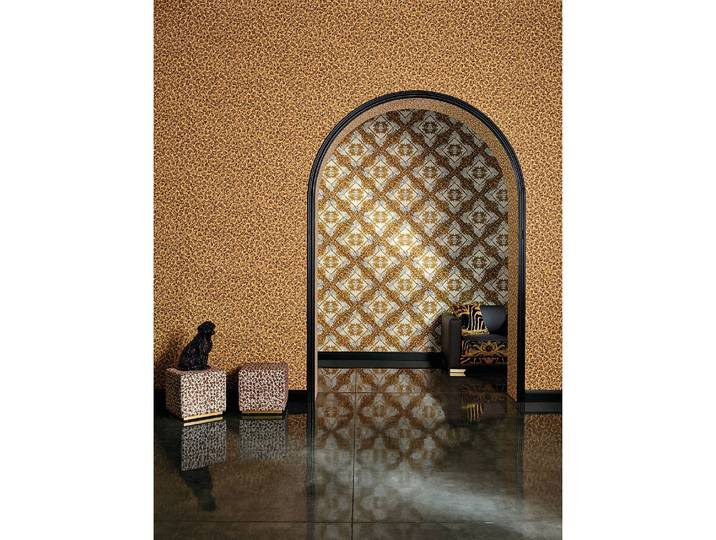 Vliestapete Leoparden 70 x 1005cm Braun