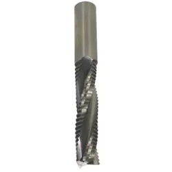 Aigner Werkzeuge VHW-Spiral-Schruppfräser D20 x NL90 x S20h6/GL150, Z3-RL / positiver Drall, montiert in Schrumpffutter HSK-F63 | C266-200903RP-M1