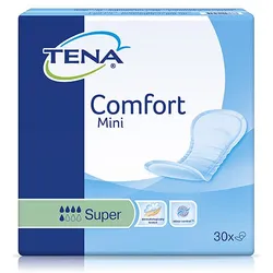 TENA COMFORT mini super Inkontinenz Einlagen 6X30 St
