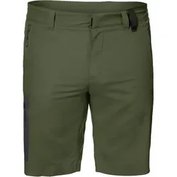 JACK WOLFSKIN Herren Wanderbermudas "Active Track Shorts", Größe 46 in Grün Grün