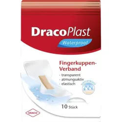 DRACOPLAST waterproof Fingerkuppenpflaster 10 St