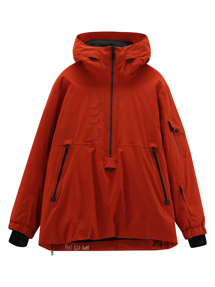 cmp Ski-/ Snowboardjacke in Rot - M