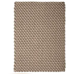pad Outdoorteppich Pool 52 x 72 cm Polypropylen Grau, Beige Grau /