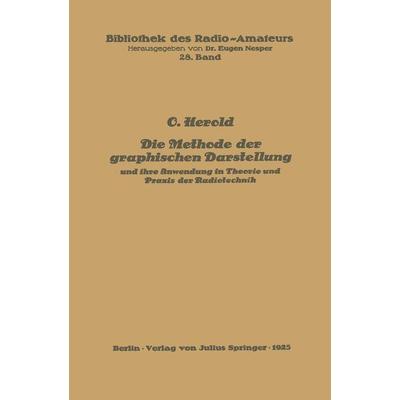 Die Methode der graphischen Darstellung und ihre Anwendung in Theorie und Praxis der Radiotechnik, Taschenbuch von O. Herold, Springer Berlin,