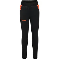 hummel, Jungen, Sporthose, Hmlblaze Pro Training Pants Kids (128), Orange, Schwarz