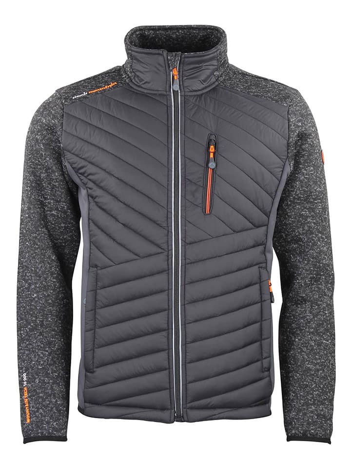 Peak Mountain Hybridjacke "Chacha" in Grau - S