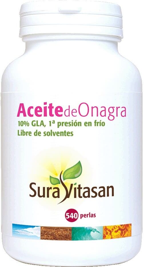 Sura Vitasan Aceite De Onagra 500 mg 540 Perlas