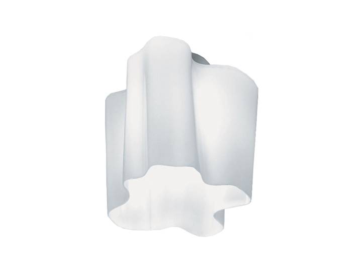 ARTEMIDE lampe au plafond plafonnier LOGICO (Ø 40 cm - Verre soufflé, aluminium)