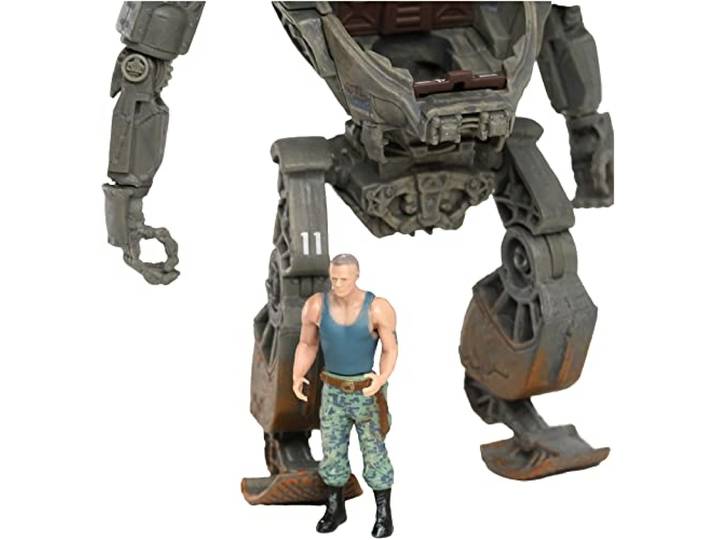 BANDAI - McFarlane - Figura Criatura Mundo Avatar Traje AMP (Quaritch) Multicolor TM16378