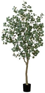 Nearly Natural 7' Artificial Greco Eucalyptus Tree - Green