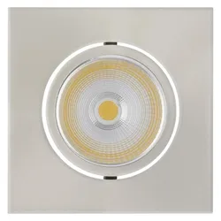 Nobile, Deckenleuchte, LED-Deckeneinbaustrahler Q ECO Flat 8W ni.-geb. 3000K 38°