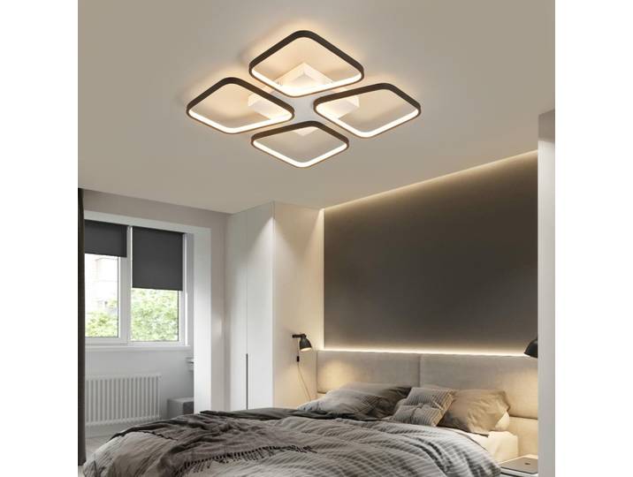 Lumières LED pour chambre plafond moderne à LEDs lumière salon chambre salle à manger Lustre LED plafonniers luminaire AC110-220V