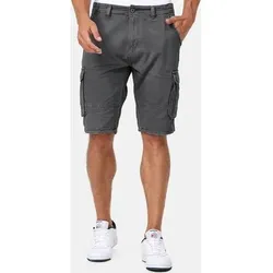 INDICODE Shorts Cargo Monroe Cargo, Größe M in Grau Grau