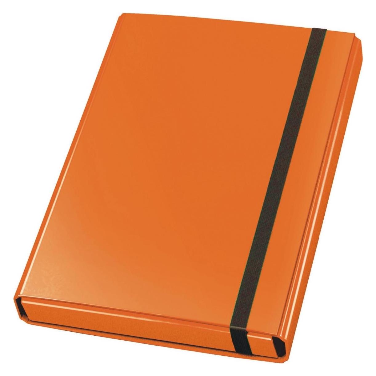 Veloflex Dokumentenbox, Sammelbox VELOCOLOR, Karton, A4, 230 x 320 x 40 mm, 40 mm, orange (A4) (4443330)