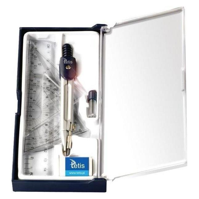 Tetis Geometrisches Set mit Zirkel (WIKR-904329)