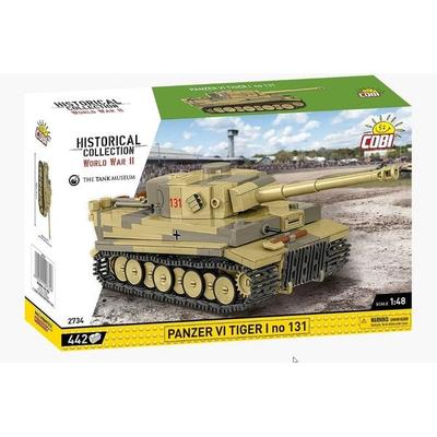 COBI Historical Collection 2734 - Panzer VI Tiger I No 131, WWII, Bausatz 1:48, 442 Klemmbausteine