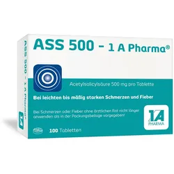 ASS 500-1A Pharma Tabletten 100 St