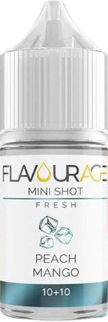 Flavourage Peach Mango Aroma Mini Shot 10ml Pesca Mango Ghiaccio