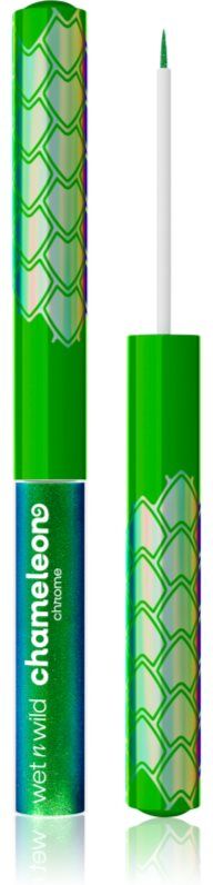 Wet n Wild Chameleon Chrome Liquid Eyeliner holographic cream eyeliner shade Astro Pulse 2.7 ml