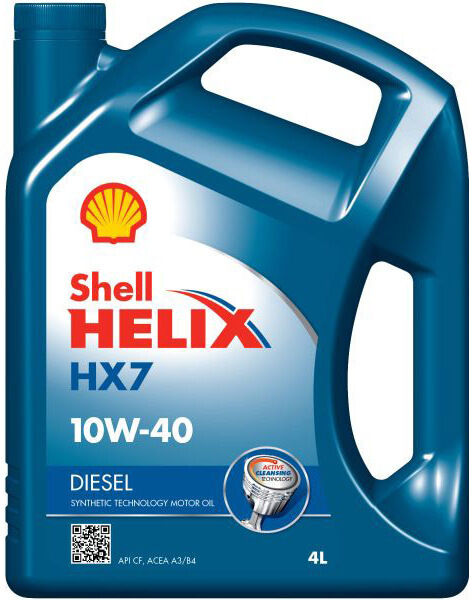 Motoröl SHELL 550046310 Helix Diesel HX7 10W40 4L