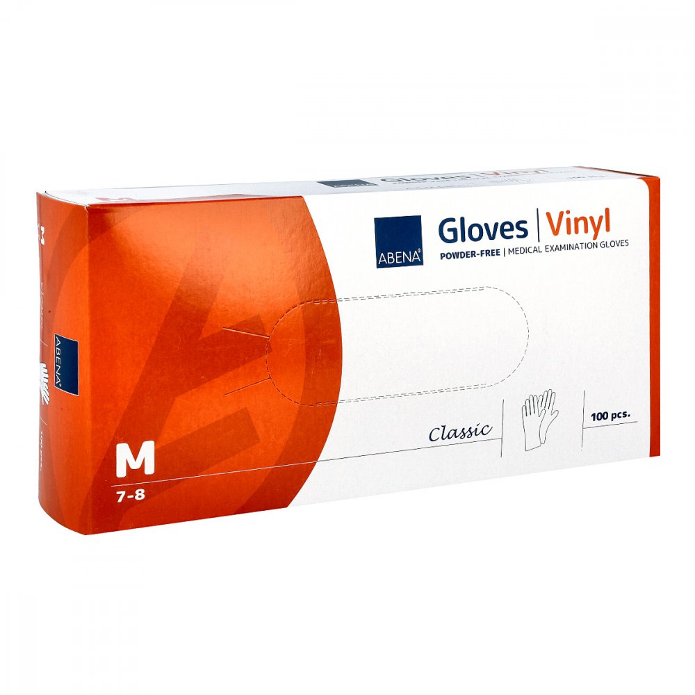 ABENA GmbH Vinyl Handschuhe puderfrei medium 01413112
