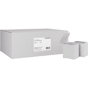 CWS Toilettenpapier Clear+, 1701524, 2-lagig, Tissue, 265 Einzelblatt, 40 Pack
