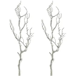 CREATIV green Dekoast, 73cm, perlmutt, 2er Set