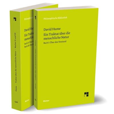 Traktat über die menschliche Natur Buch I-III, Set von David Hume, Meiner, F, 978-3-7873-4440-6