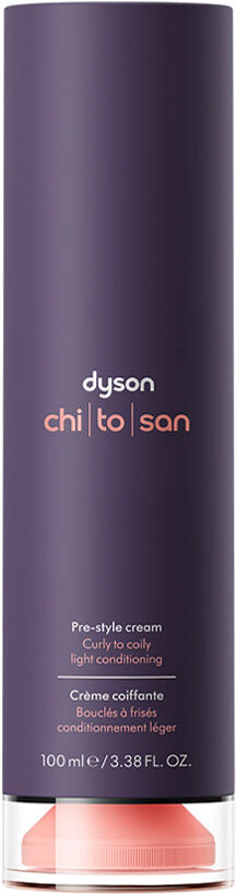 Dyson Chitosan Pre Styling Hair Cream Curly to Coily Light Conditioning 100ml