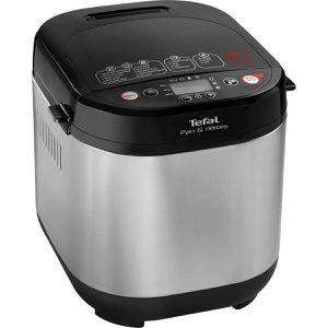 Tefal Brotbackautomat Pain Delice, PF240E, 20 Programme, Kunststoff, bis 1000g, silber / schwarz
