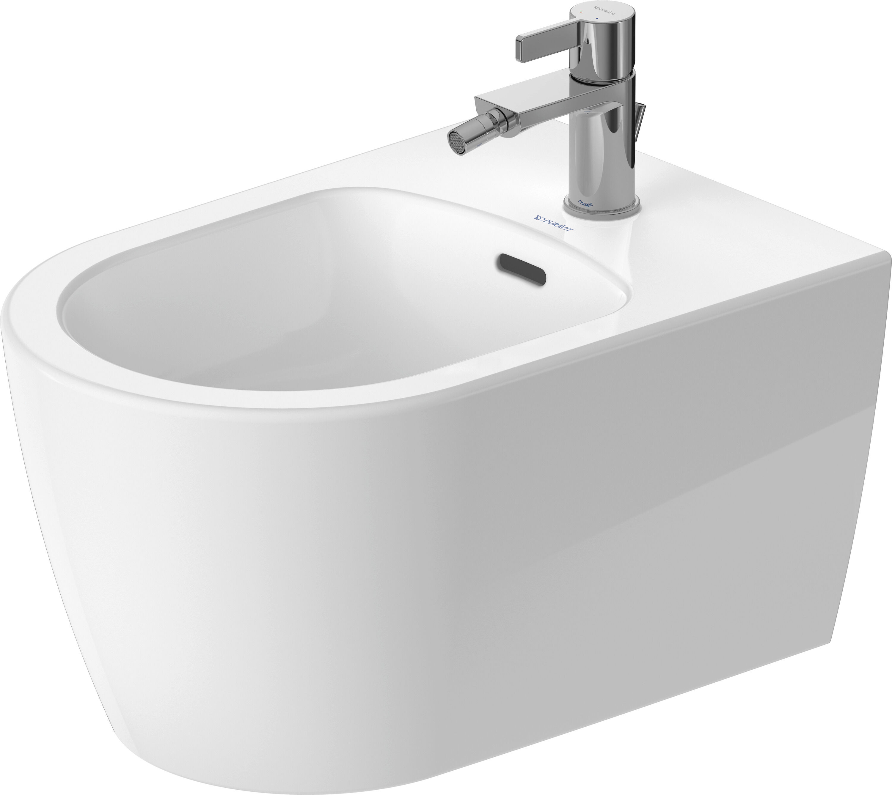 Duravit Soleil by Starck bidet mural 2722150000 fixation encastrée, blanc brillant, 540 mm