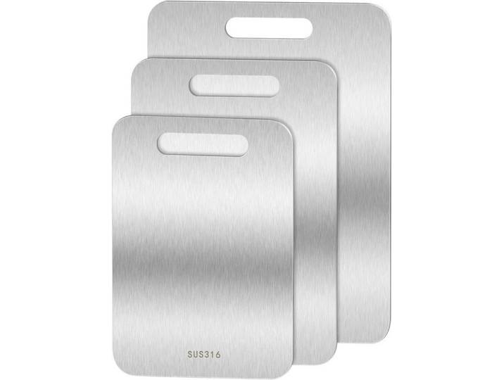 FELIXLEO Schneidebrett 3PCS Schneidebrett Titan,BPA-freies Doppelseitiges Lebensmittel, (1-St)