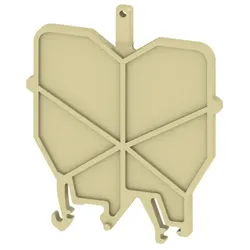 Weidmüller Halteplatte HP 2 ADP2