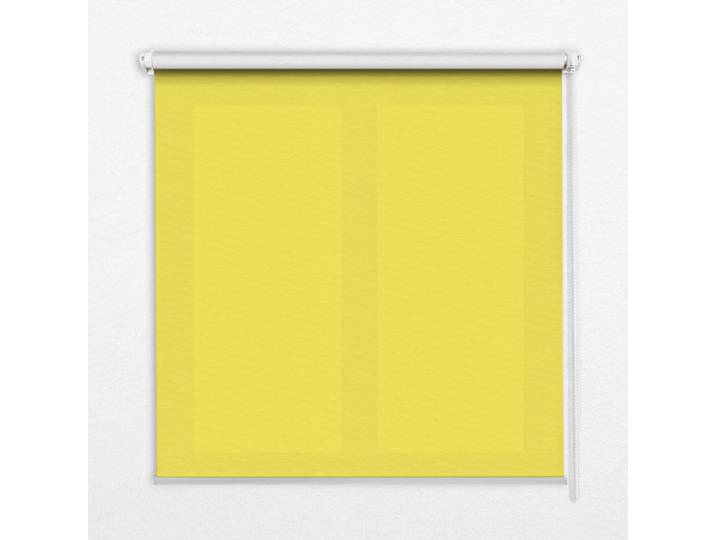 Tulup Innenrollo - Fensterrollo - Rollo - 100x100 cm - Gelb, Kunststoff, Quadratisch, 100x100x0.5 cm, Heimtextilien, Vorhänge, Rollos