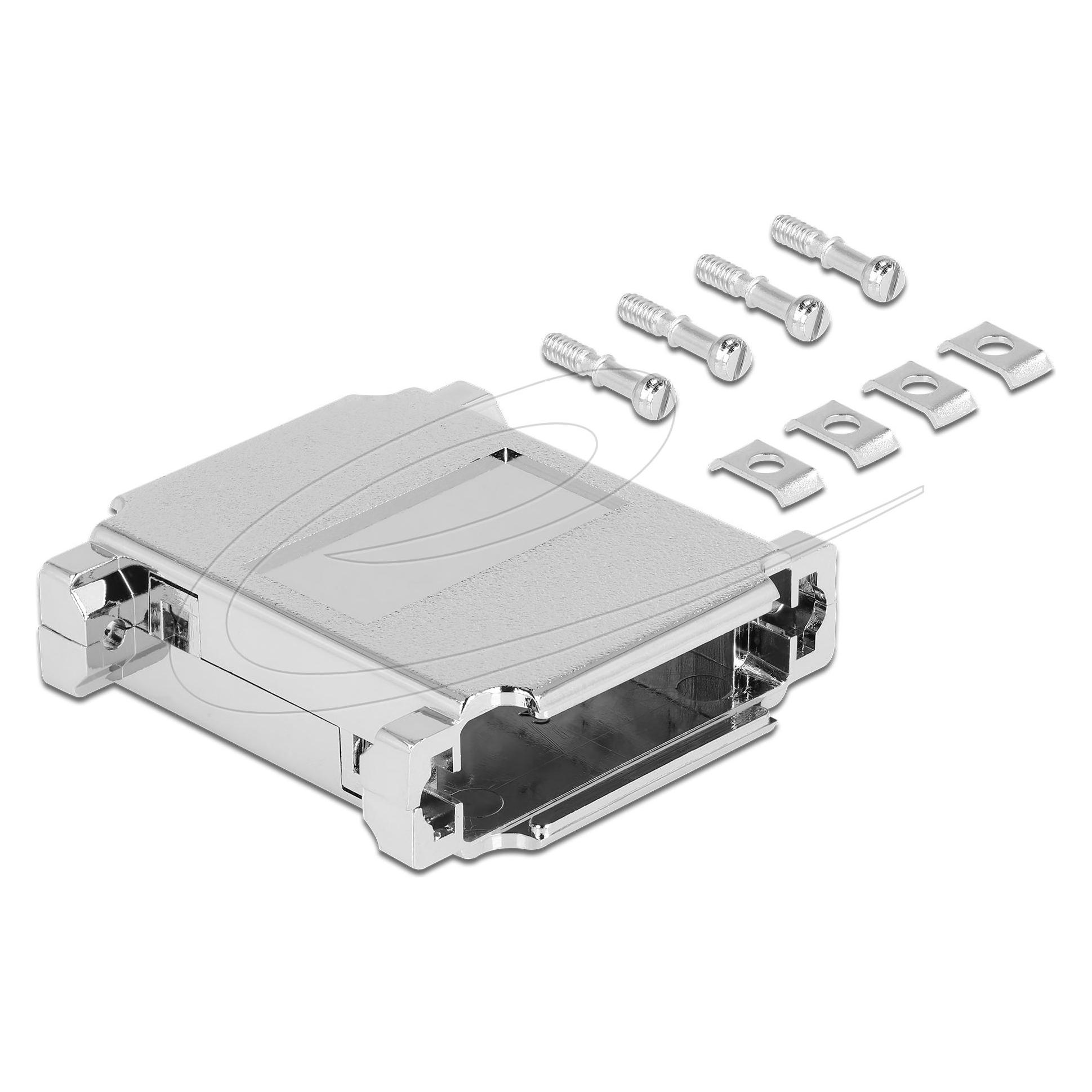 Delock Gehäuse für 2 x D-Sub 25 Pin (CAT6) (66815)