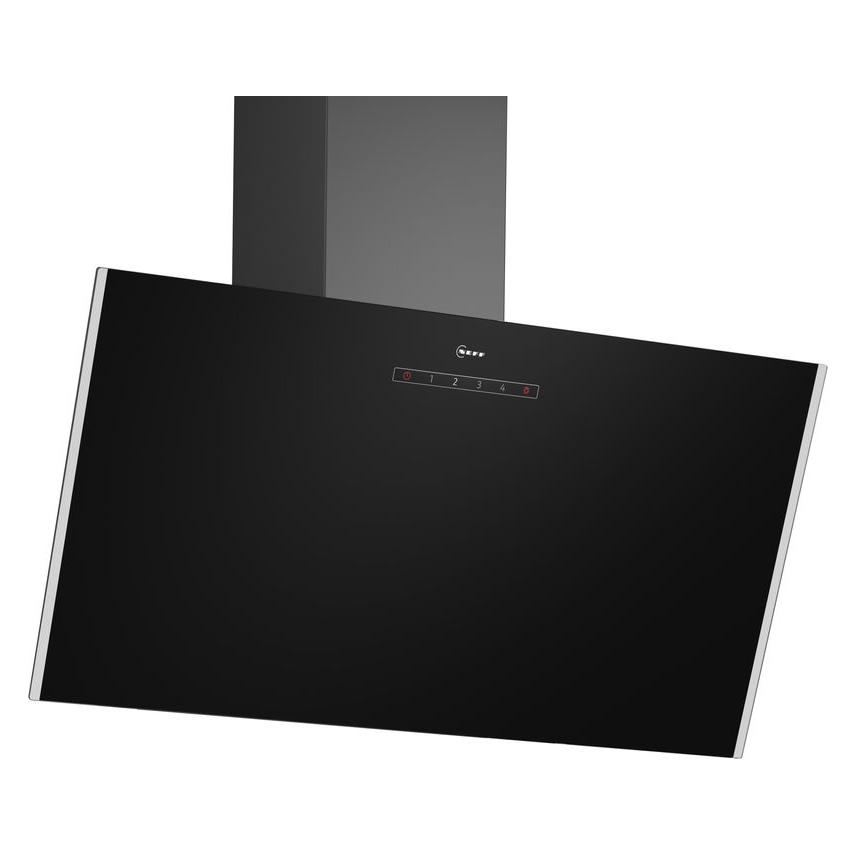 Neff N 30, Wandesse, 80 cm, Klarglas schwarz bedruckt, D83IDK1S0 (Wandhaube) (D83IDK1S0)