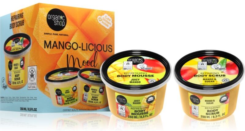 Organic Shop Mango-licious Mood Beauty Set gift set for the body