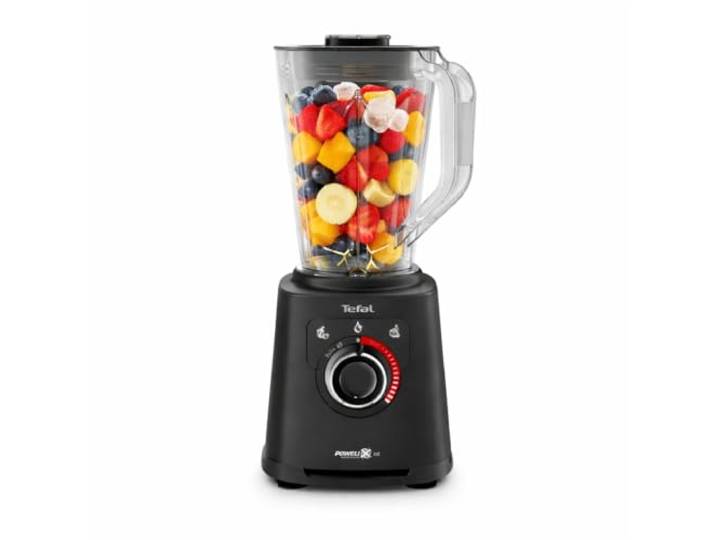 Tefal PerfectMix+ Hochgeschwindigkeits-Standmixer, 3 automatische Programme, Powelix-Klingentechnologie, 1,5 L nutzbare Kapazität, Tritan-Behälter, einfache Reinigung, inkl. Spatel, Schwarz, BL88A831