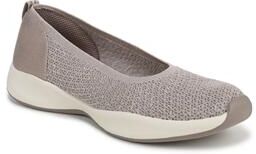 Women's Unity Skimmer Flat by Bzees for LifeStride in Simply Taupe (Size 8 1/2 M)