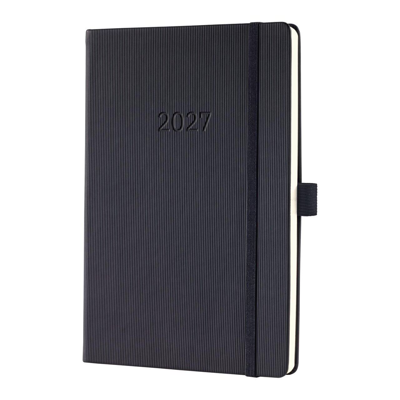 SIGEL Wochenkalender Conceptum 2027 ca. Hardcover schwarz, 1 St. DIN A5