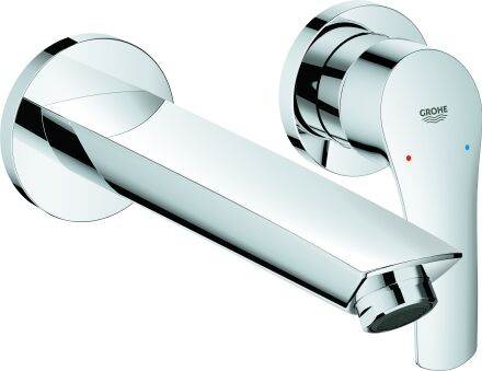 Grohe Eurosmart kit de finition 29338003 mur 2 trous mitigeur lavabo , projection 211mm, chromé