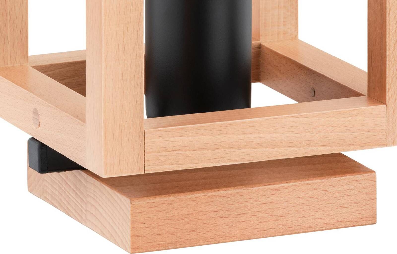 Tischlampe Pako Alfa, Holz hell, für Wohn- / Esszimmer, Holz, Modern, Tischlampe
